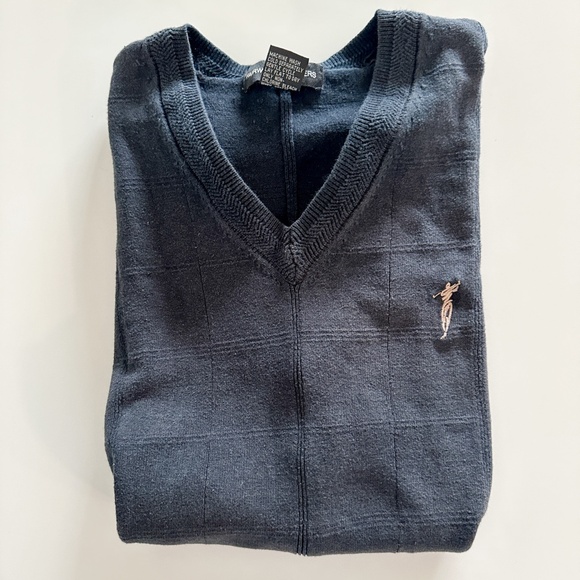 Vintage Fairway Outfitters Knitted Vest | Mens Golf Vest | XL - Picture 5 of 6